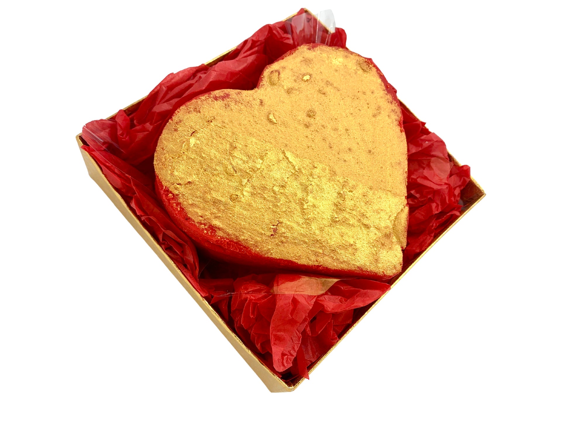 Valentine's Day Raspberry Barfi Heart