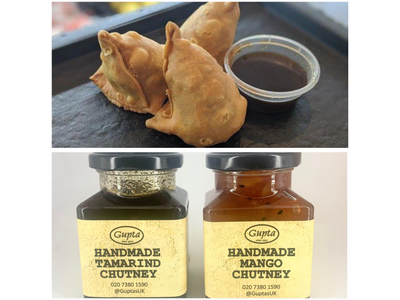 Samosa and Chutney Combo (Delivery)