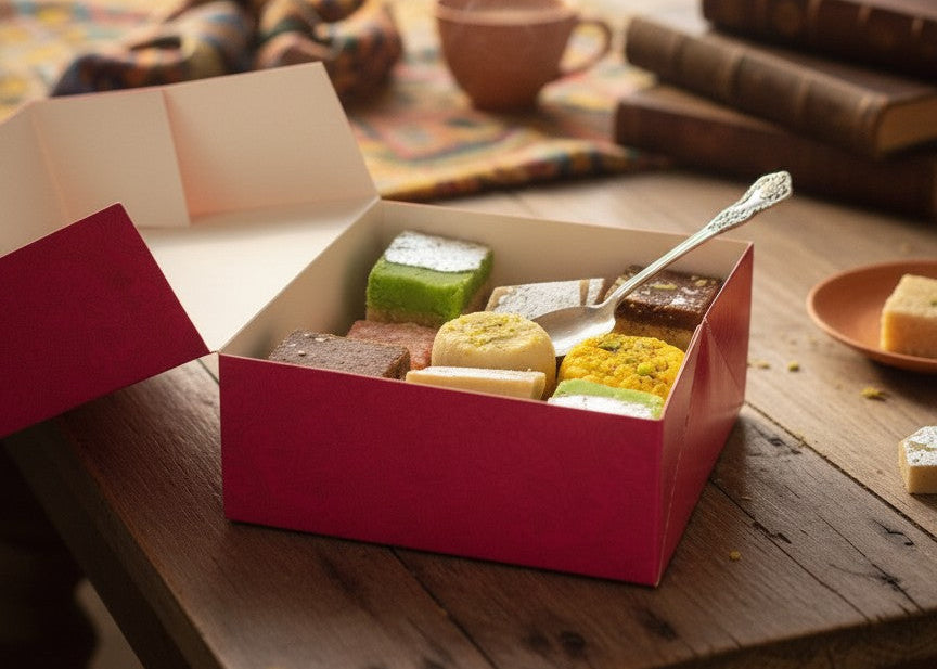 Mixed Mithai: 1kg Gift Box (Bulk Orders Only)