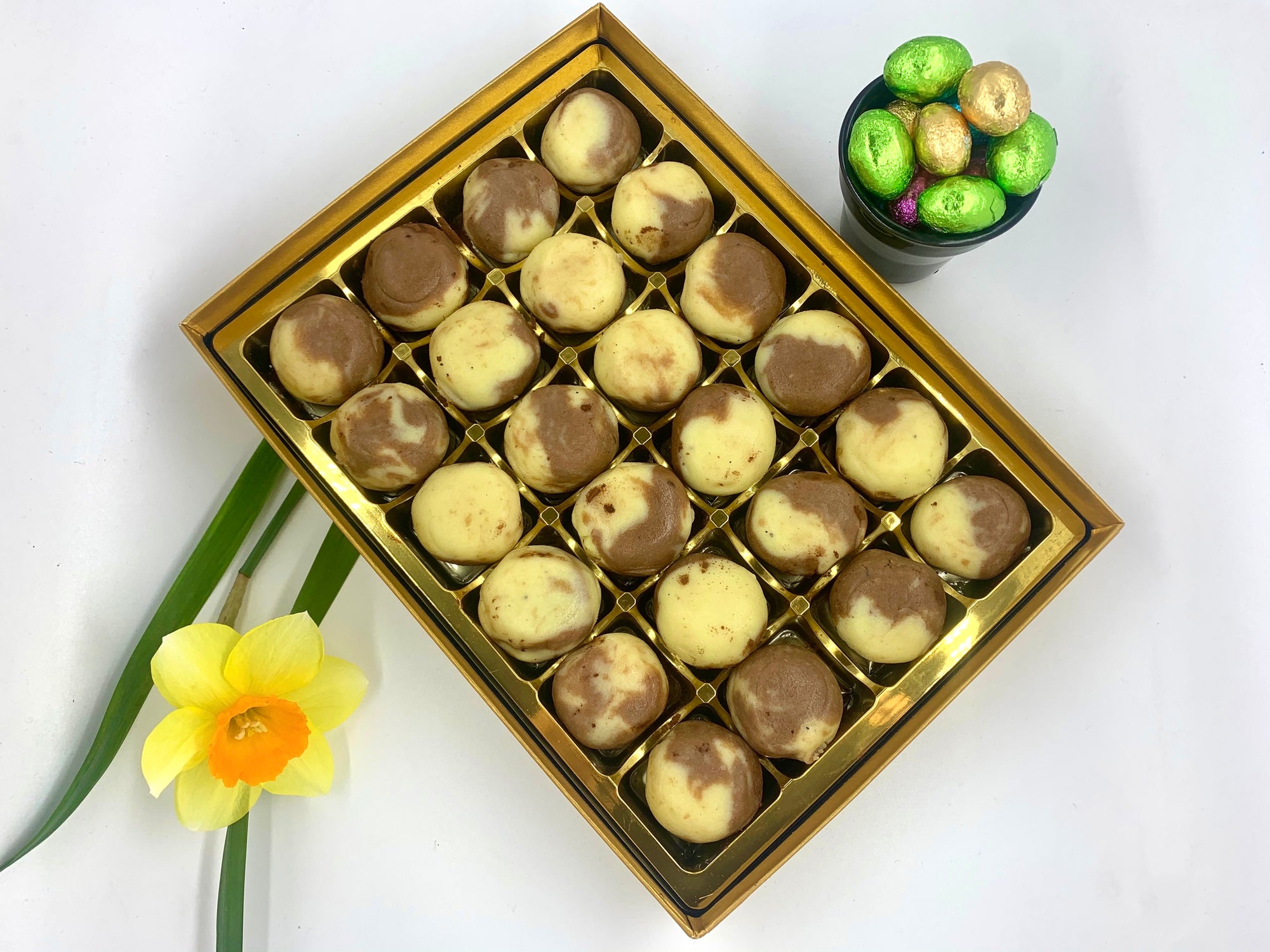 Mini Marble Chocolate Barfi