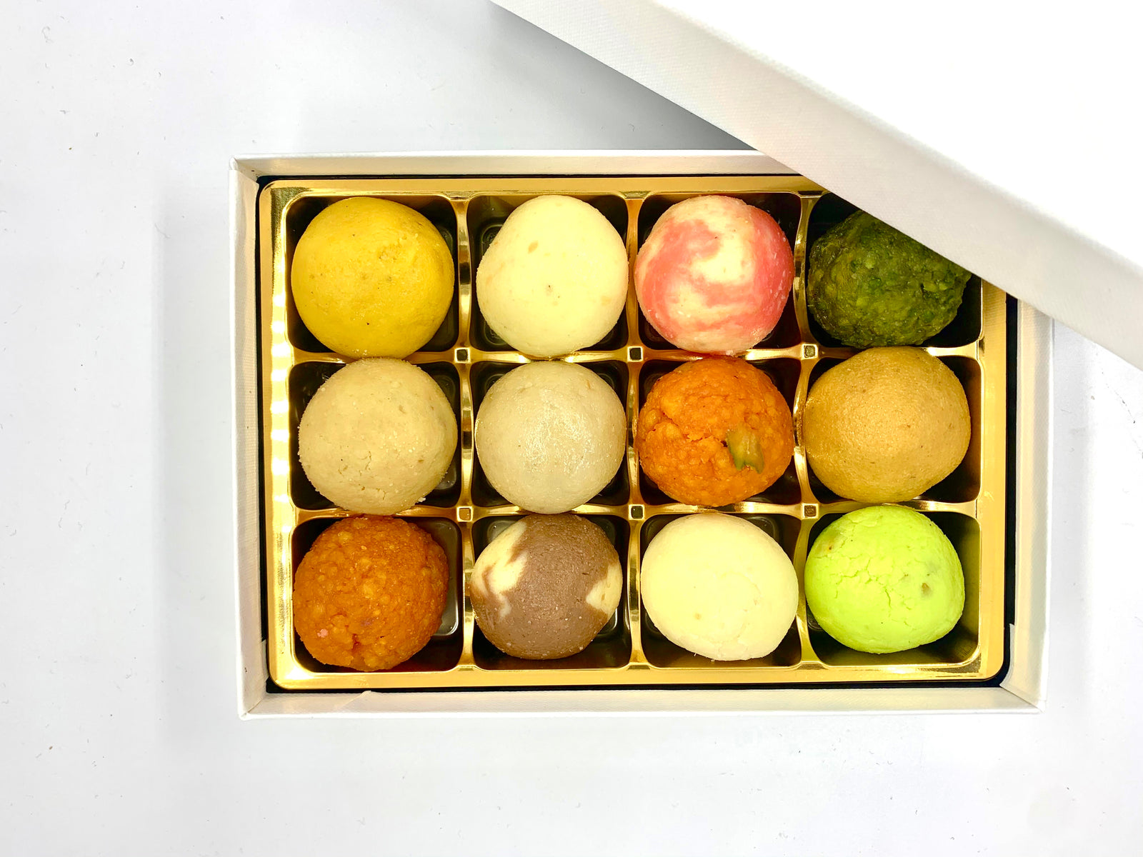 Gluten Free Mini Mixed Mithai: Gift Box